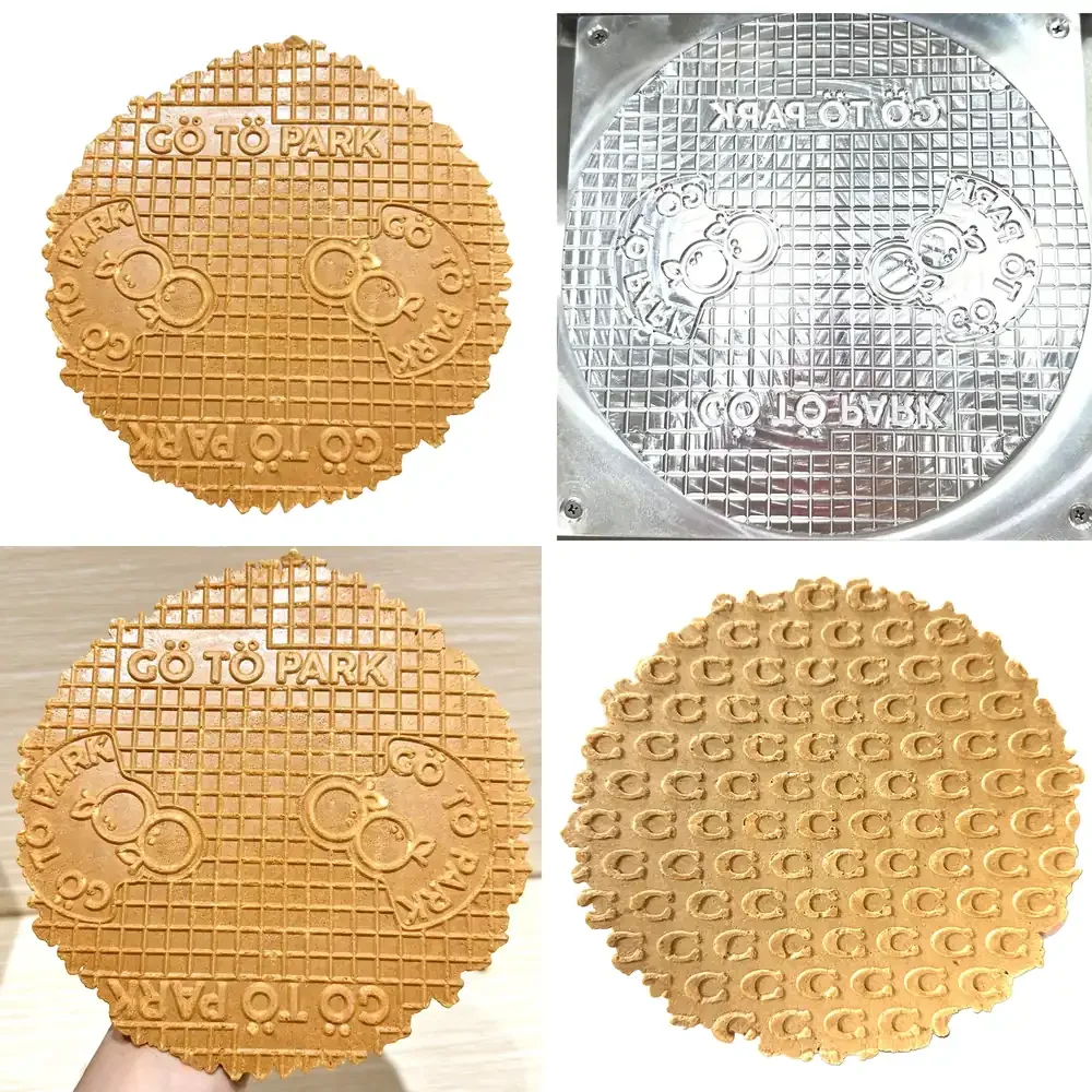 

Electric Ice Cream Cone Roll Machine with Custom logo Commercial Gelato Waffle Cone Makers with CE