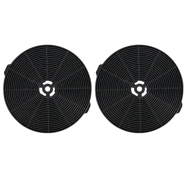 2 Buah 175*24Mm/ 139*26Mm/ 198*30Mm Filter Karbon Aktif Aksesori Tudung Dapur Filter Peralatan Dapur Gadget Dapur