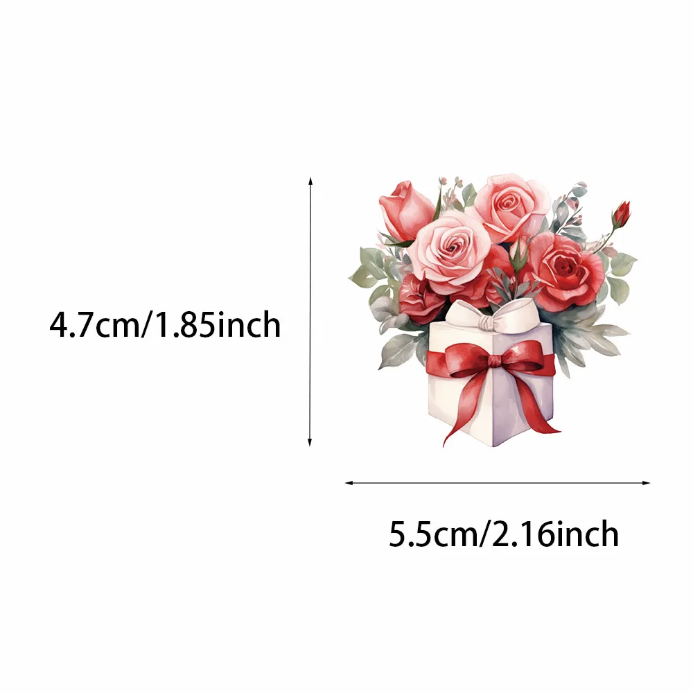 50PCS Confession Gift Stickers Ins Style, High Beauty, Personalized Decoration, Phone Cases, Handbooks, Luggage, Waterproof Stic