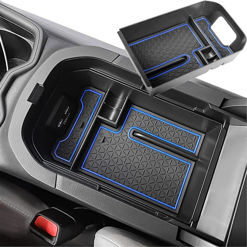 

Center Console Organizer Tray Compatible For Toyota RAV4 2019 2020 2021 2022 2023 Accessories Armrest Secondary Storage Box