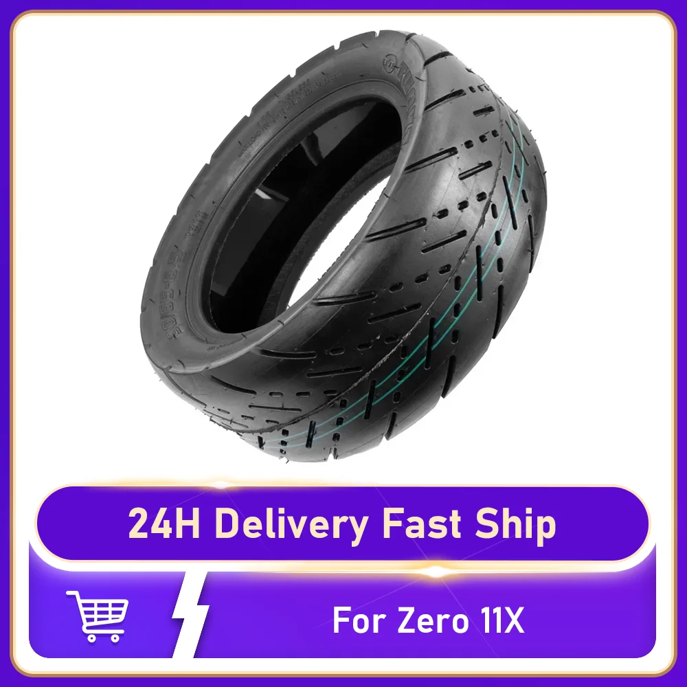 

90/65-6.5 Jelly Wear Resistant Tubeless Self-Repair Tyre For Zero 11x Electric Scooter 11 Inch Gum Explosion-proof Tire Parts
