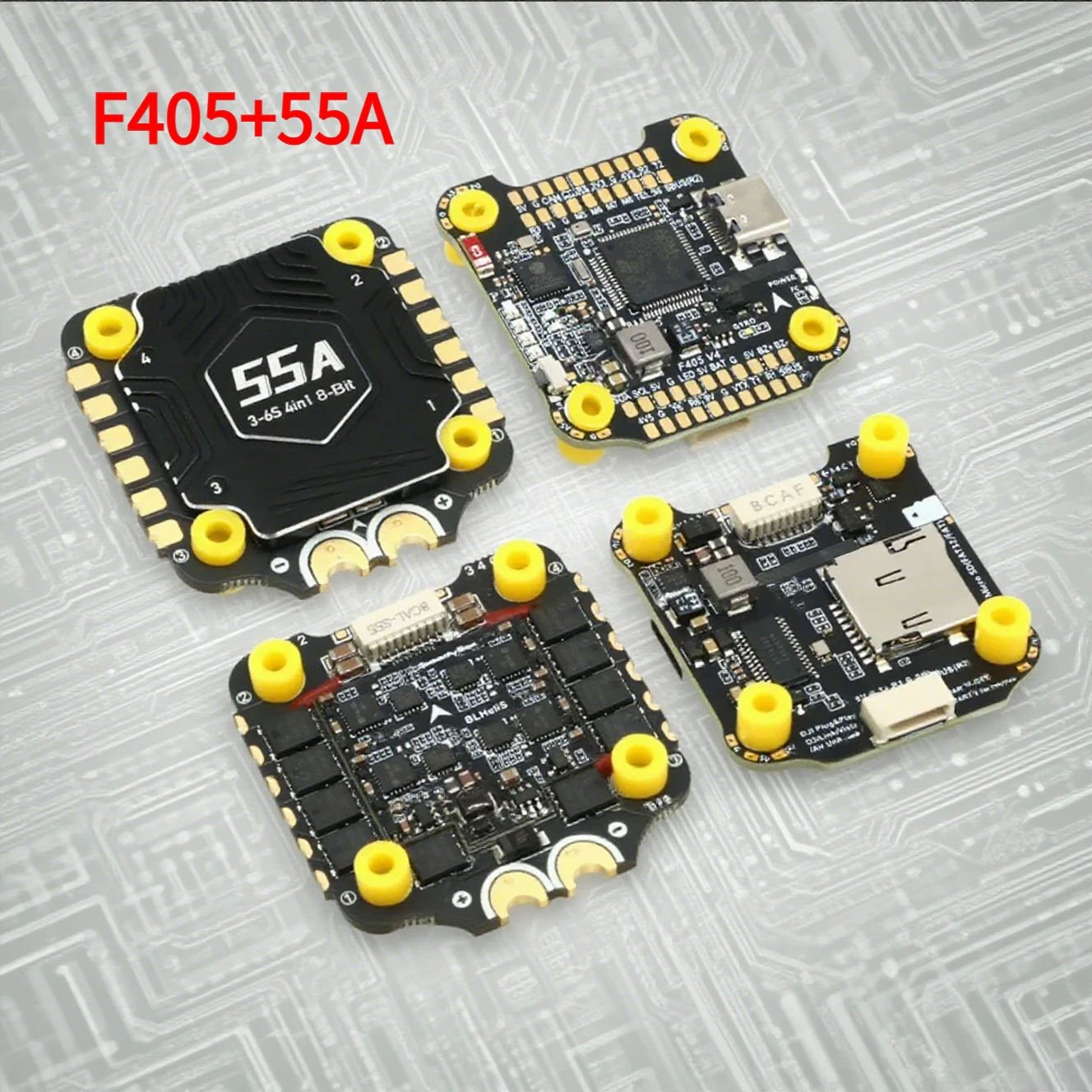 Speedybee F405 V4 Bls 55A Stack - SpeedyBee F405 V4 Stack + BLS