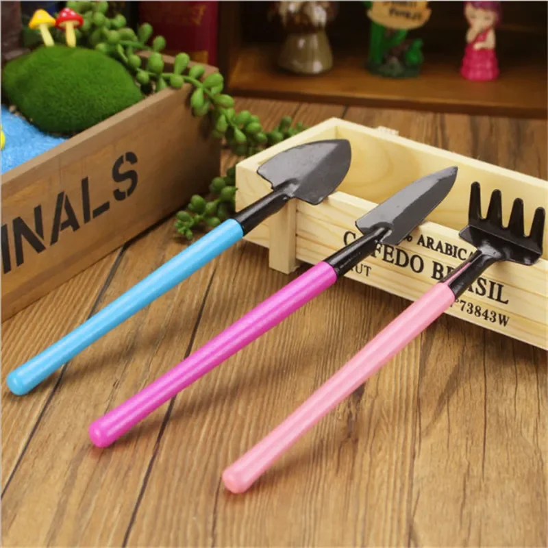 tools Three-piece set shovels rake garden plants garden potted succulent planting tools convenient and labor-saving garden tools