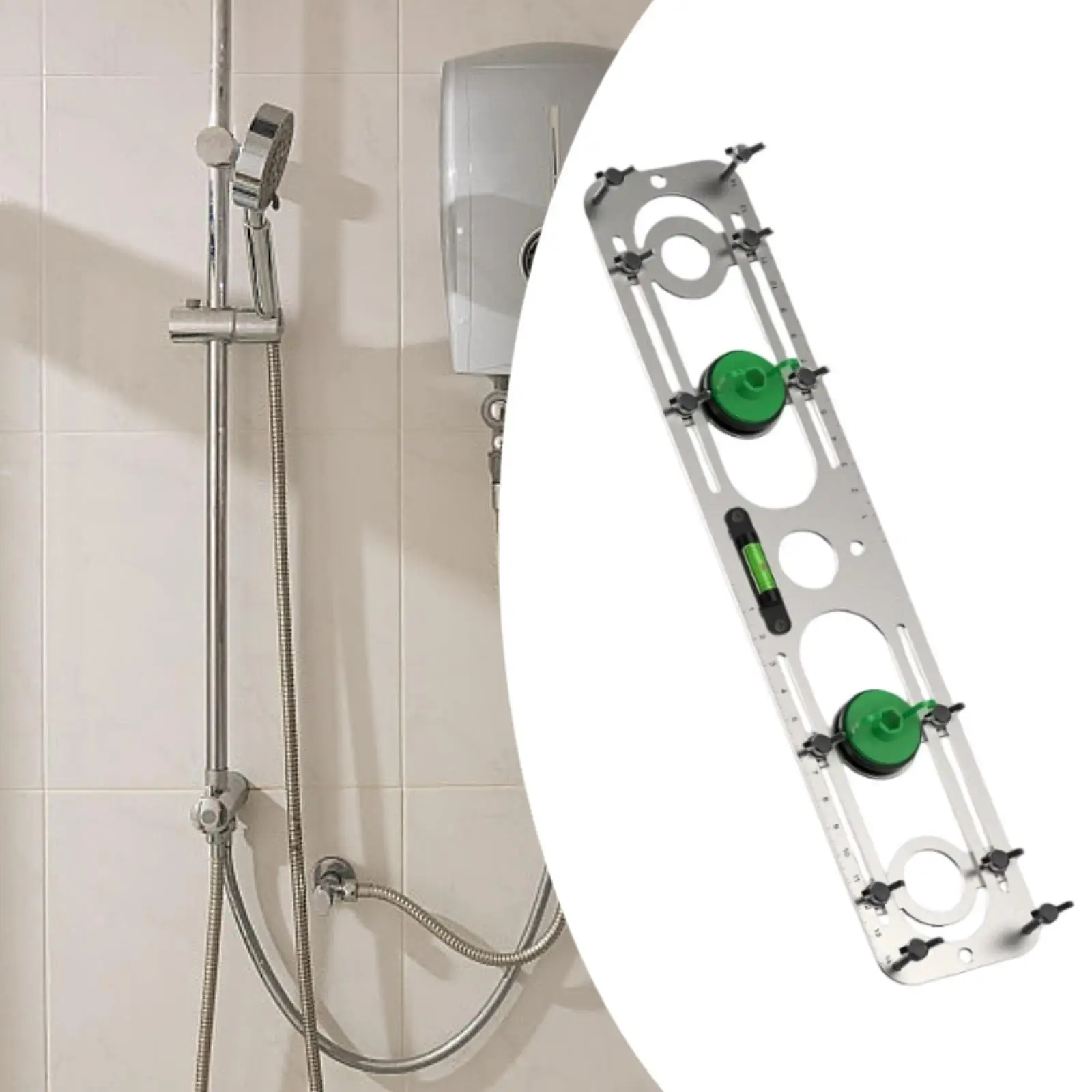 Spirit Level untuk Perata Pipa Air Panas Dingin untuk Perbaikan Dapur Keran Proyek Pipa Terpasang Di Dinding Ketel Air