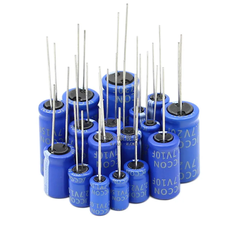 （1PCS）aluminum electrolytic capacitor 2.7V1.0/1.5/2.0/3.3/4.0/5.0/7.0/10/15/20/30F 2.7v