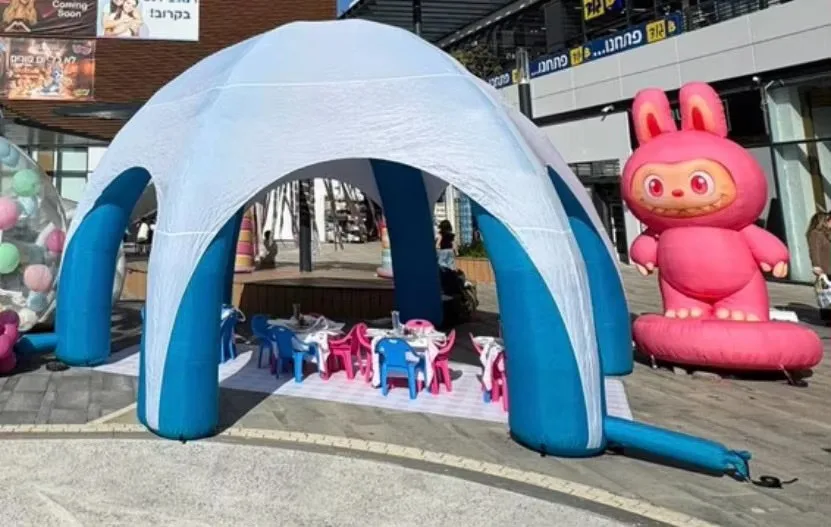

Spider Inflatable Tent Outdoor Event Tent with 6 Legs - Durable Cross Tent for Activities and Festivals
