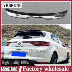 Rear Roof Lip Spoiler For Renault Megane 4 IV GT Sport Tourer 2016-2022 Hatchback Spoiler ABS Universal Car Tail Wing