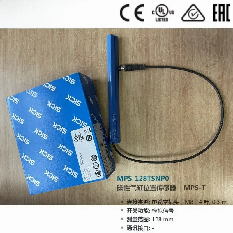 Mps-128tsnp0 German Sick Original Magnetic Cylinder Slot Sensor 1053838