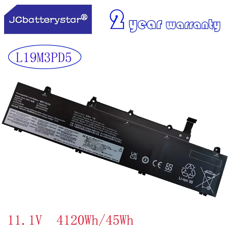 high quality L19M3PD5 L19D3PD5 Laptop Battery For Lenovo Thinkpad E14 E15 Gen 2 5B10X02594 5B10X02606 TP00117A TP00116C L19C3PD5