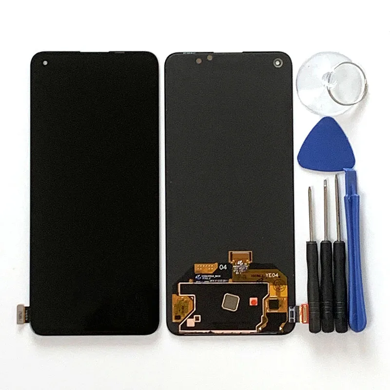 Super AMOLED Original For Oppo Realme X7 Max 5G LCD Display Screen+Touch Panel Digitizer For Realme Q3 Pro 5G RMX2205 LCD Frame