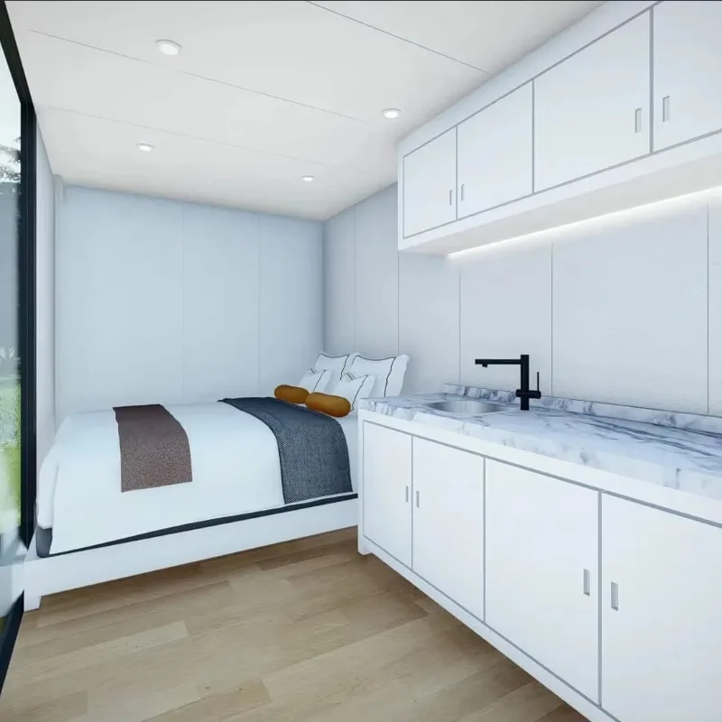 YG Container Home Apple Cabin Barndominium Modular Prefabricated House Villas منازل جاهزة تصميم حديث فاخر
