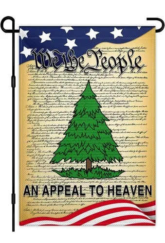 An Appeal to Heaven Garden Flag 12x18