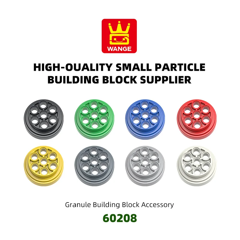

25Pcs/Lot 60208 WANGE 31X15mm wheel hub Building Blocks Moc Accessories Compatible With Assembles Bricks Children Toys Gift Box