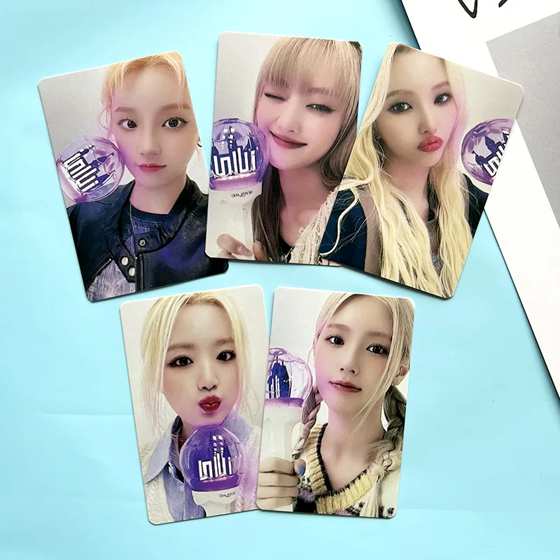 5Pcs/Set Kpop (G)I-DLE Photocards Lightstick Lomo Cards Postcards Photo Print Mini Album Photo Card