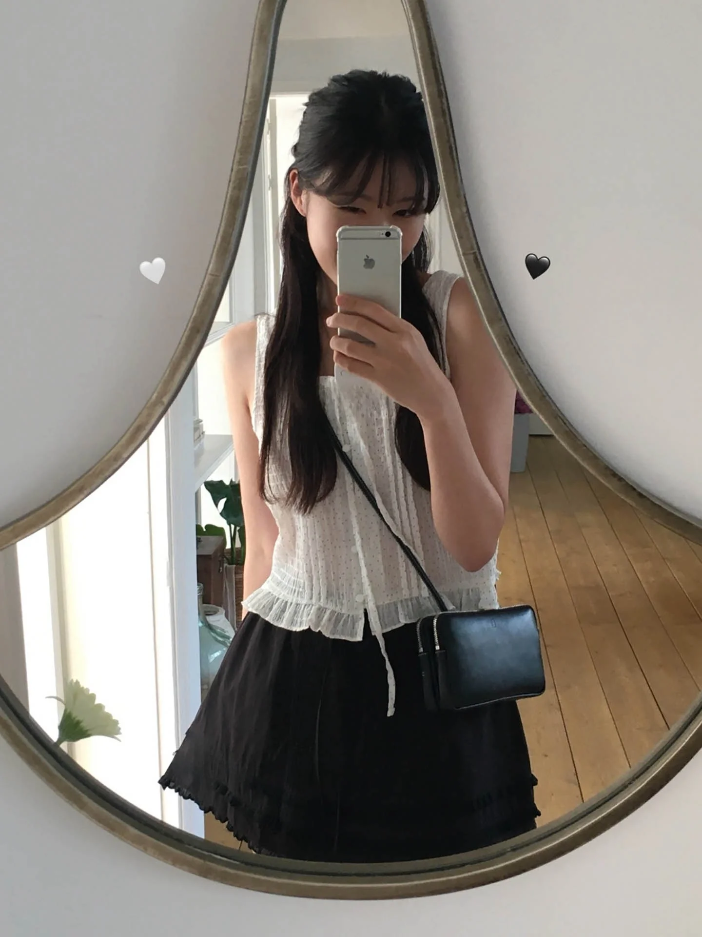 

Chic Summer Polka Dot Pleated Dstring Svel Women's irt Small Size with Belt Regular Thin Polyester Fiber