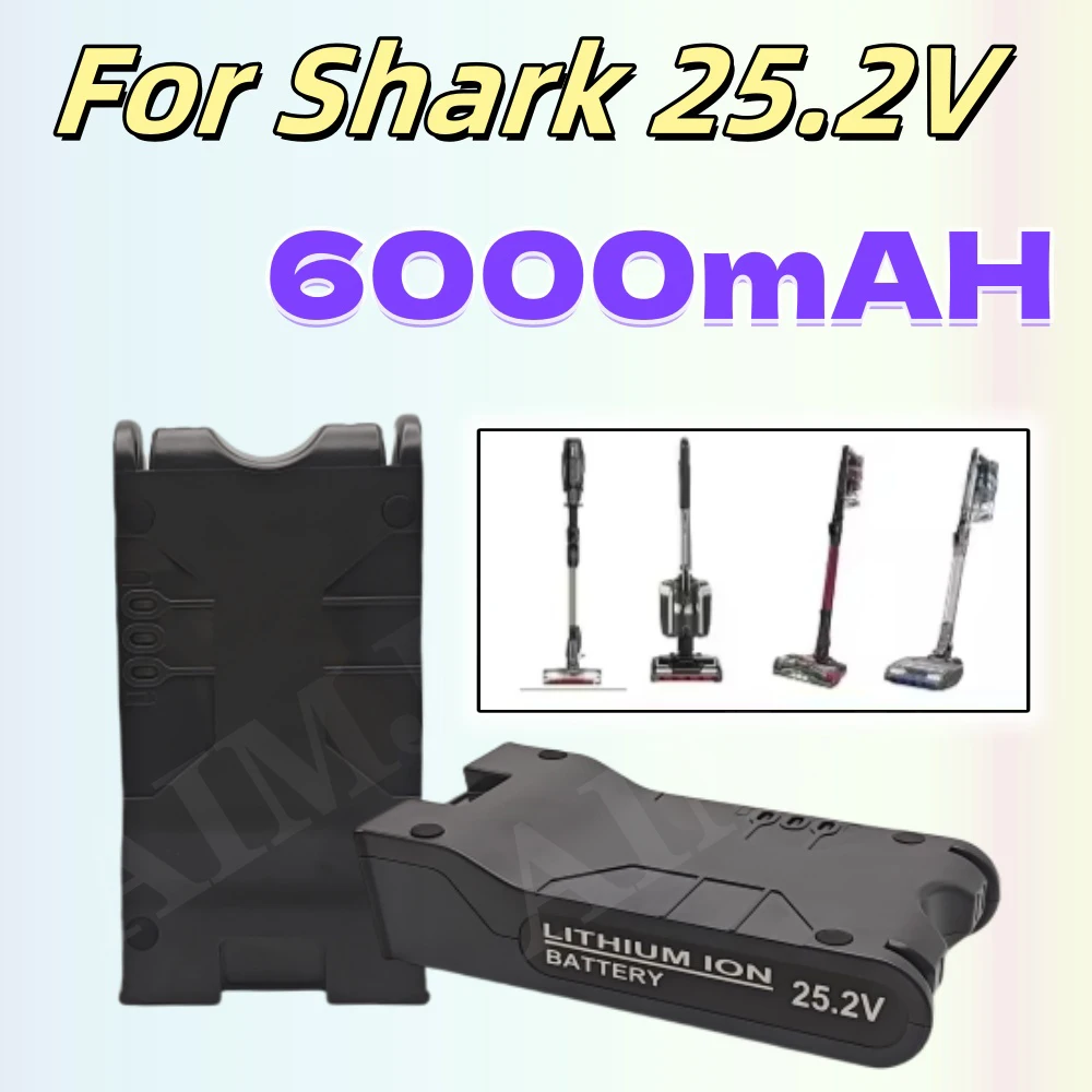 

25.2V Replacement Battery for Shark 25.2V XBA-T200 ION Rocket IONFlex ION F80 2X IF200 IR70 IF130 Cordless Power Tool