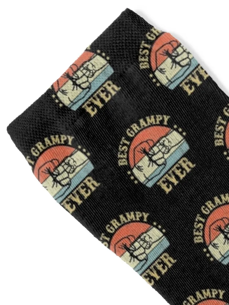 Best Grampy Ever - Gift for Grampy Fathers Day Gift Grandpa Socks