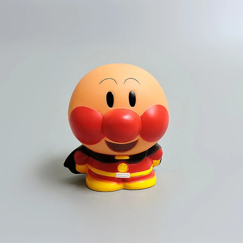 Cute Anpanman Standing Posture Mini Piggy Bank Cartoon Super Desktop Doll Decoration Anime Peripheral Children's Birthday Gift