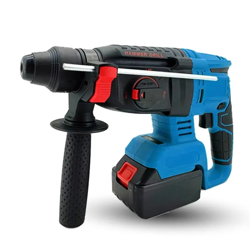 

L 3-In-1 Hammer/Chisel/Drill - High-Power Concrete Impact Tool W/Li Battery 21V Cordless Brushless