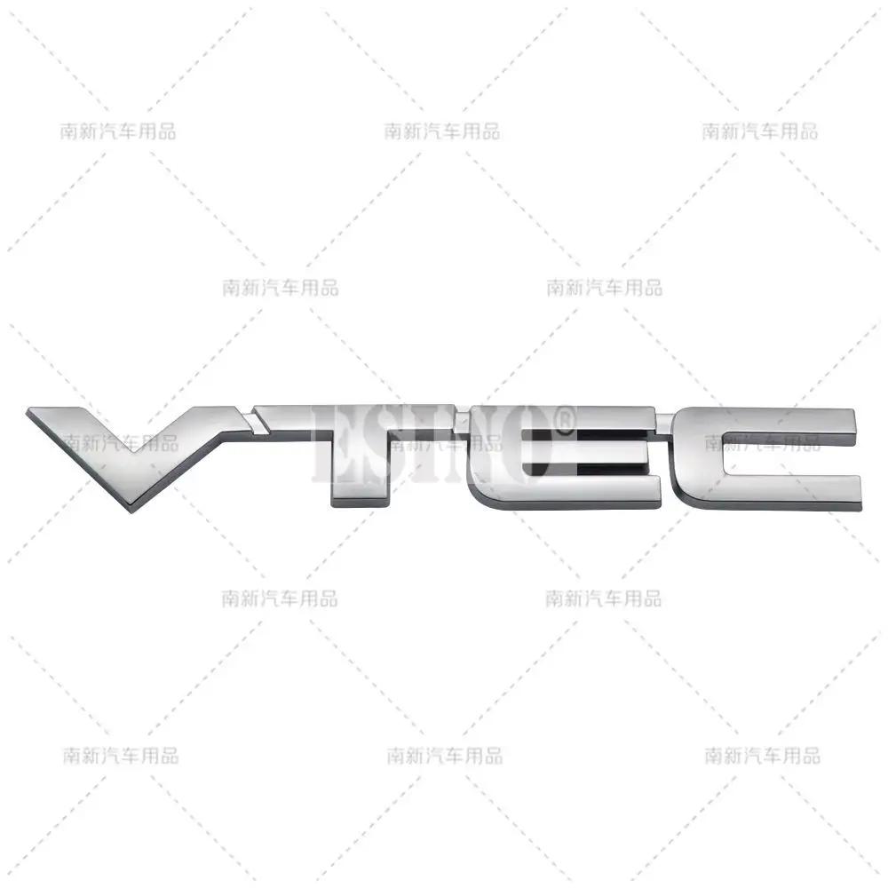 

Car Styling 3D VTEC ABS Adhesive Emblem Rear Trunk Badge Fender Sticker Body Decal for Civic Accord Odyssey XR-V CR-V HR-V Fit
