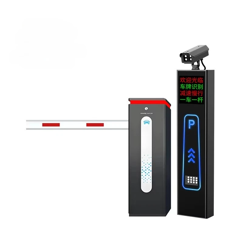 System with Ticket Dispenser & Barrier Gate Self-serve Vending Machine Automatic Parking Lot Payment