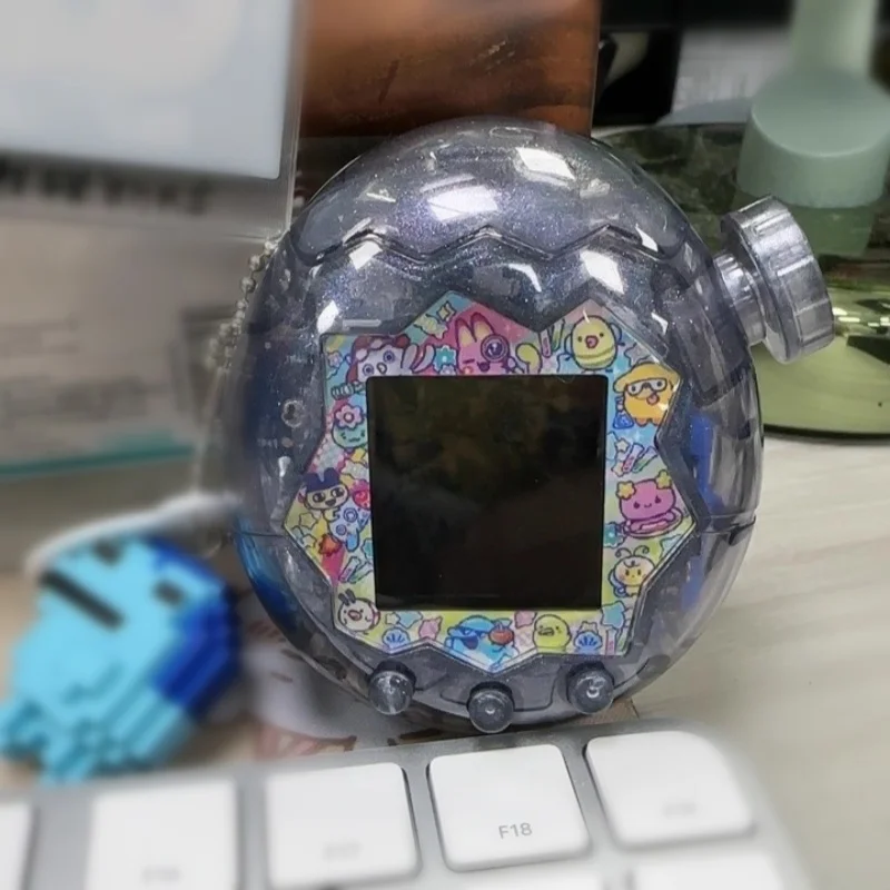

Подходит для Tamagotchi Paradise, сменный чехол с цветными блоками, лазерный модный дизайн, чехол, игрушка в подарок с различными стилями