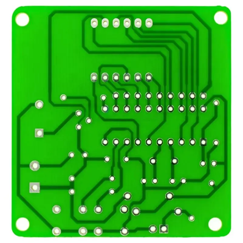 AT89C2051 4-Bit Module Digital LED Clock DIY Soldering Kit Beginner-Friendly Learning Module