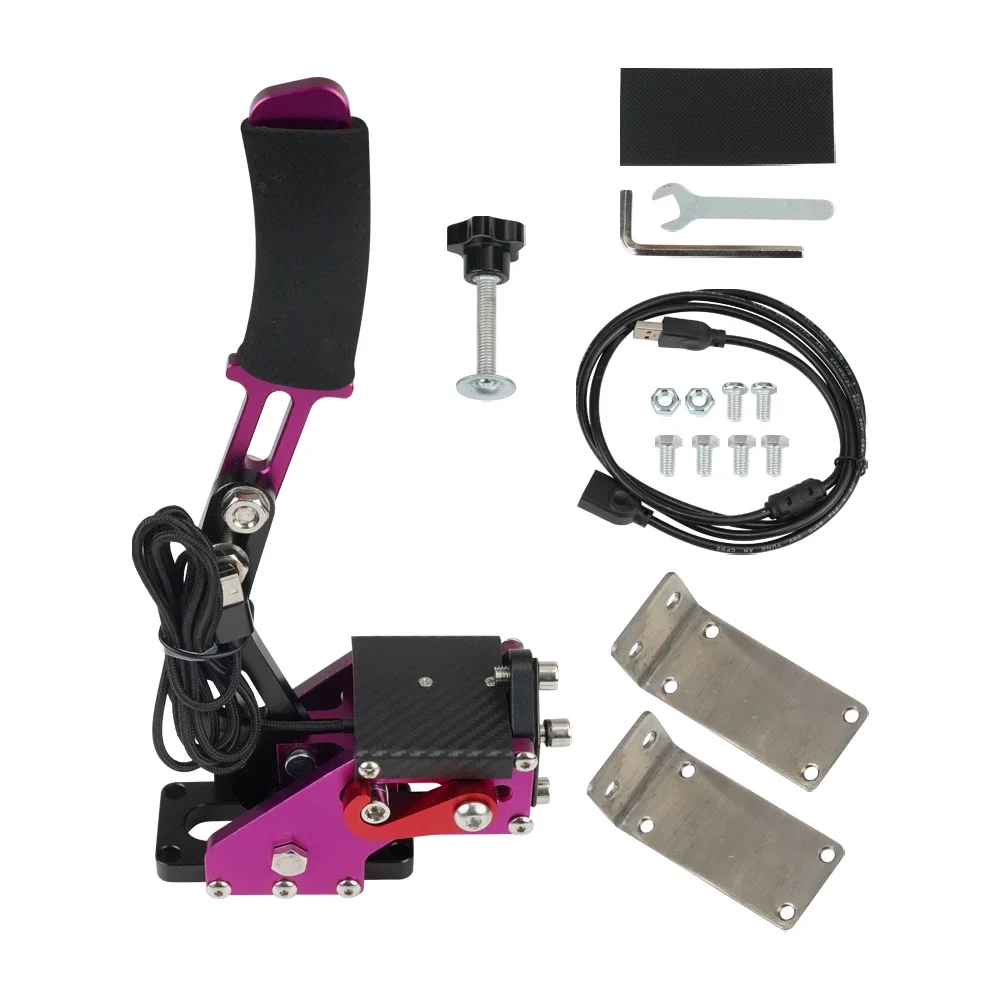 Usb Handrem Sim Voor G25/27/29 T300 T500 Pc Racing Games Fanatecosw Vuil Rally Handrem Systeem Rood Zwart blauw HB-1009