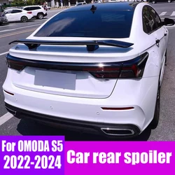 For OMODA S5 2022 2023 2024 personality new dynamic mecha tail ABS material car rear spoiler