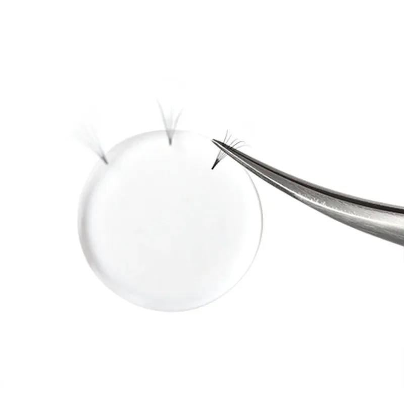 10 stks Mini Clear Wimper Stand Pad Dikkere Siliconen Pad Lash Stand Ronde Stijl Planten Graft Wimper Extension Houder Gereedschap