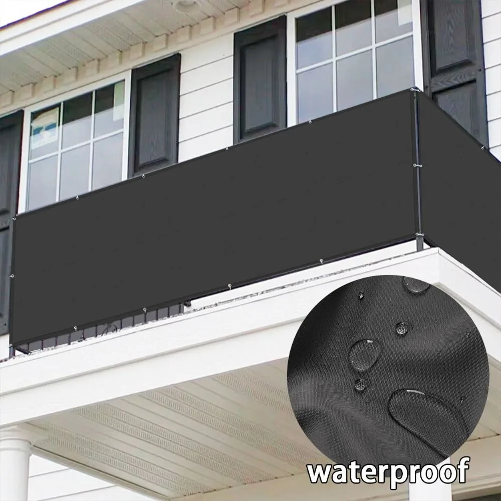 

UV Protection Outdoor Privacy Screens Rectangle Square Garden Porch Pool Decor Garden Fence Protection with Grommets
