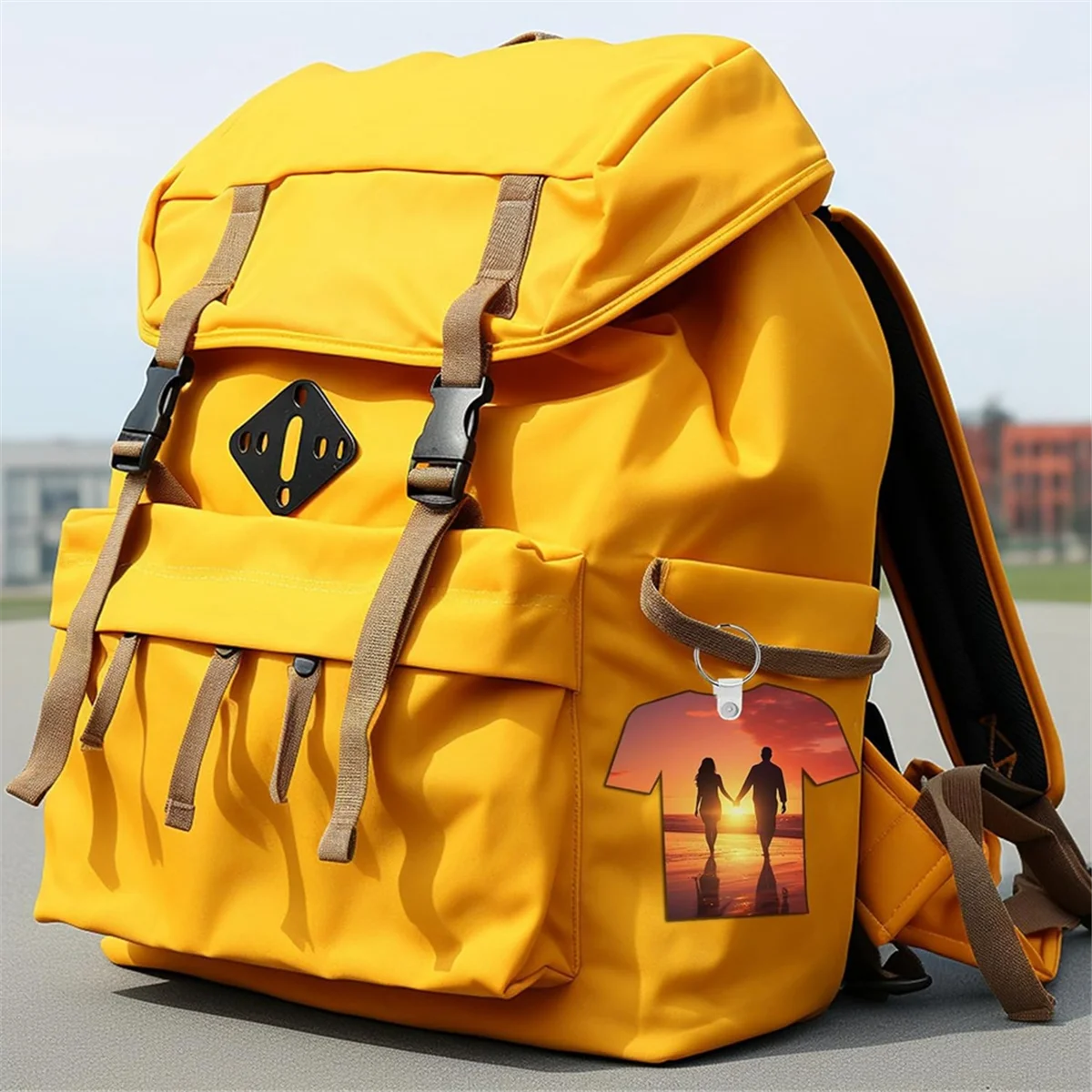 40 Pack Sublimation Keychain Blanks MDF Double Sided Heat Transfer Football Sublimation Keychains Blanks Bulk, A TQ