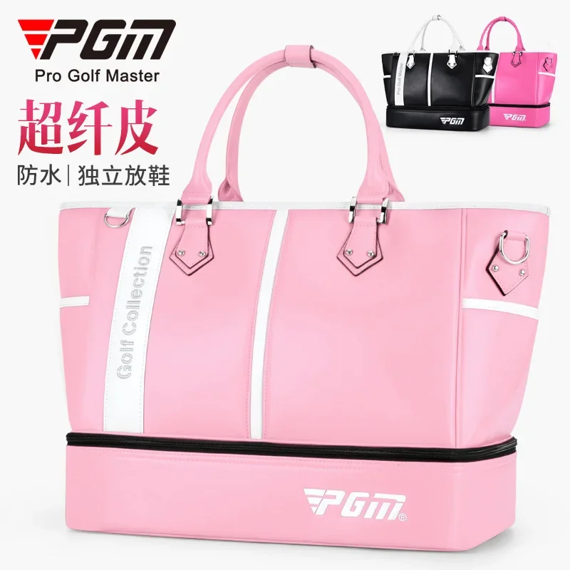 PGM Golf Clothing Bags for Women Waterproof Golf Shoes Bag Ladies Ultra Light Portable Handbags High Capacity Sports Package new