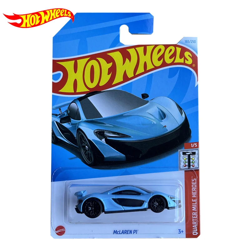 Original heiße Räder Auto c4982 Spielzeug 1/64 Druckguss Metall Mclaren P1 Fahrzeug Modell Mattel Spielzeug für Jungen Sammlung Geburtstags geschenk