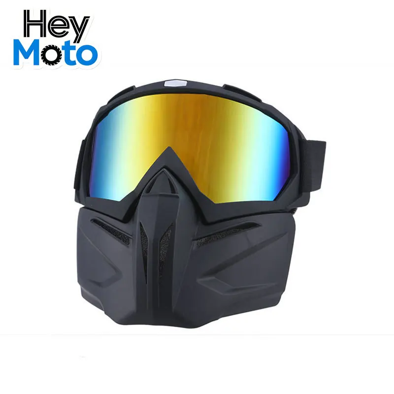 

Мотоциклетные очки-маска для защиты лица, спортивные, для активного отдыха, внедорожные, противотуманные, пылезащитные, для езды на мотоцикле