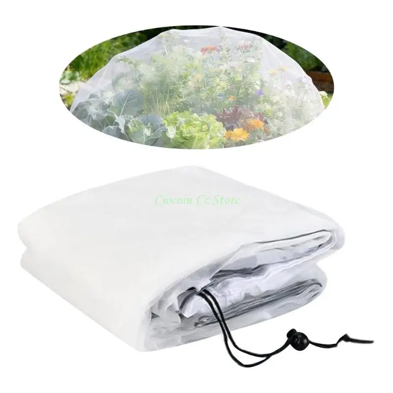 X90F Garden Netting for Raised Bed Fine Mesh Raised Bed Netting Barrier