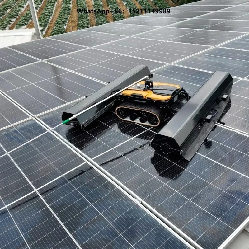 Fully Automatic Cleaning for Remote Control 300m, Solar Cleaning Robots