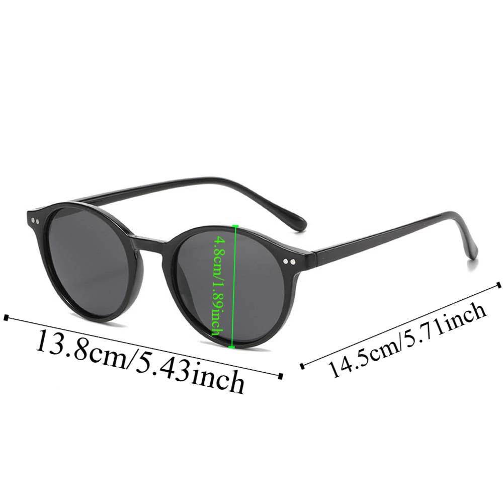 نظارات شمسية للحفلات TR للجنسين من Sunnies Leopard مطبوعة بإطار كامل من البولي كربونات خفيفة الوزن وإكسسوارات أزياء ريترو HD نظارات شمسية يوميًا