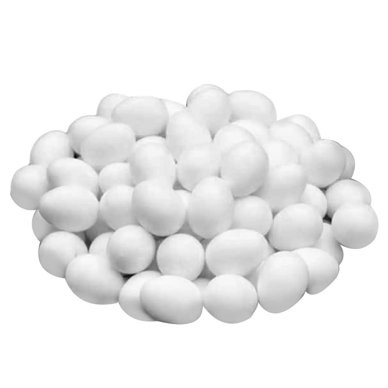 50 Pieces Solid Plastic Pigeon Eggs Dummy Fake False Eggs for Racing Pigeons Breeding Supplies