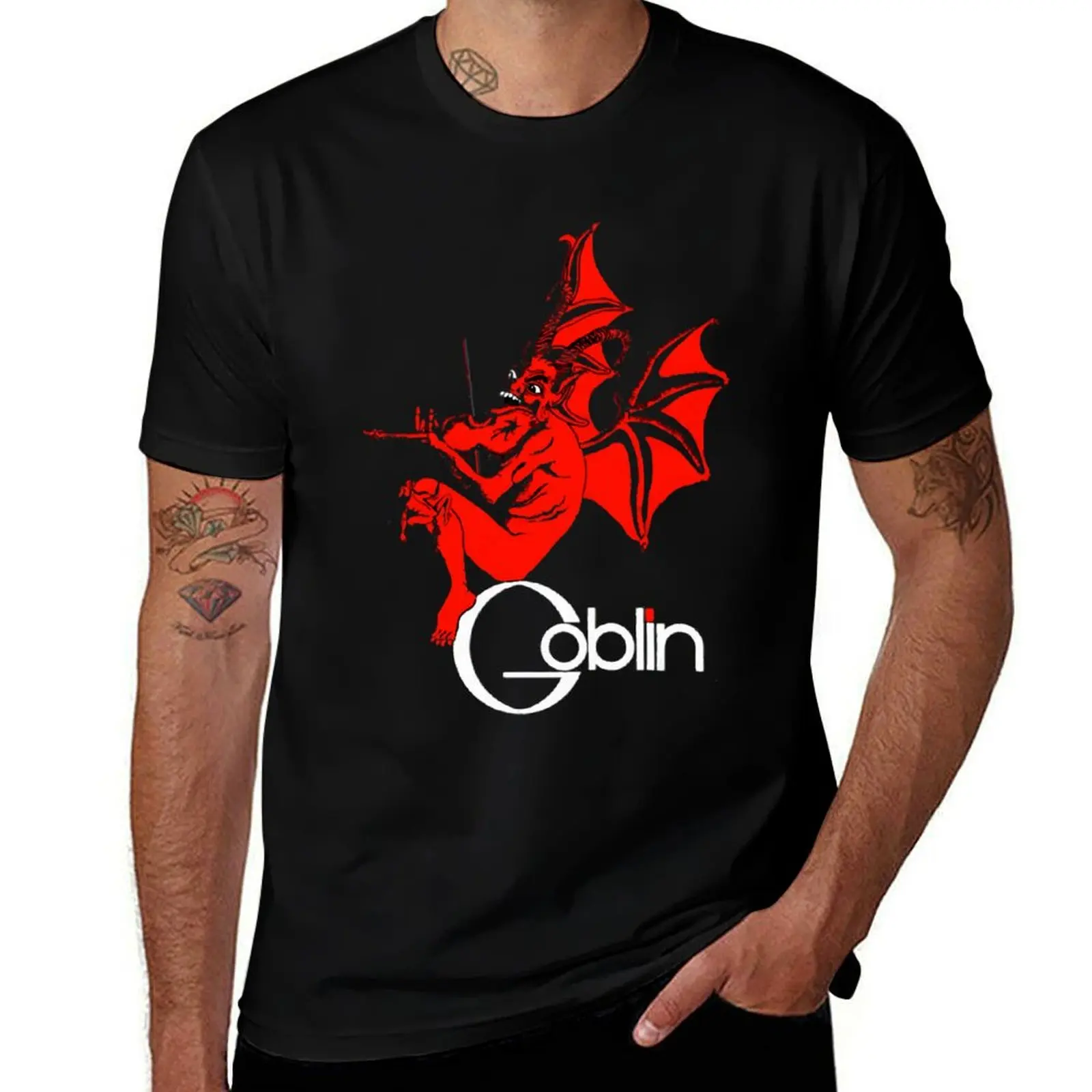 

Goblin T-Shirt t shirt men 100% cotton luxury brand funny t shirts cotton t shirts for man graphic tees T-shirt