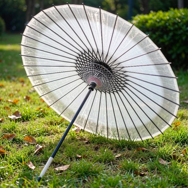 Handmade Silk Gradient Parasol Classical Mini Retro Umbrella Photography Dance Prop Traditional Style Travel Daily Use 전통 양산