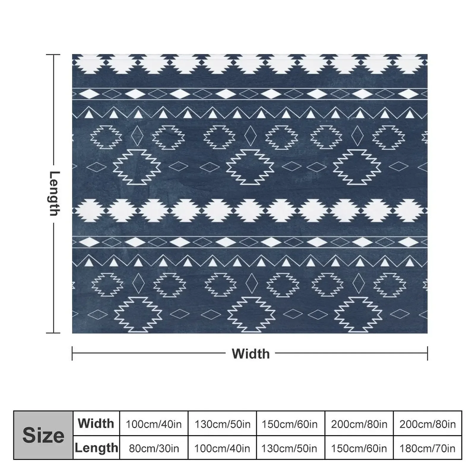 Tribal Boho Pattern Chic #2 #aztec #decor #art Throw Blanket Hairy Summer Beach Blankets