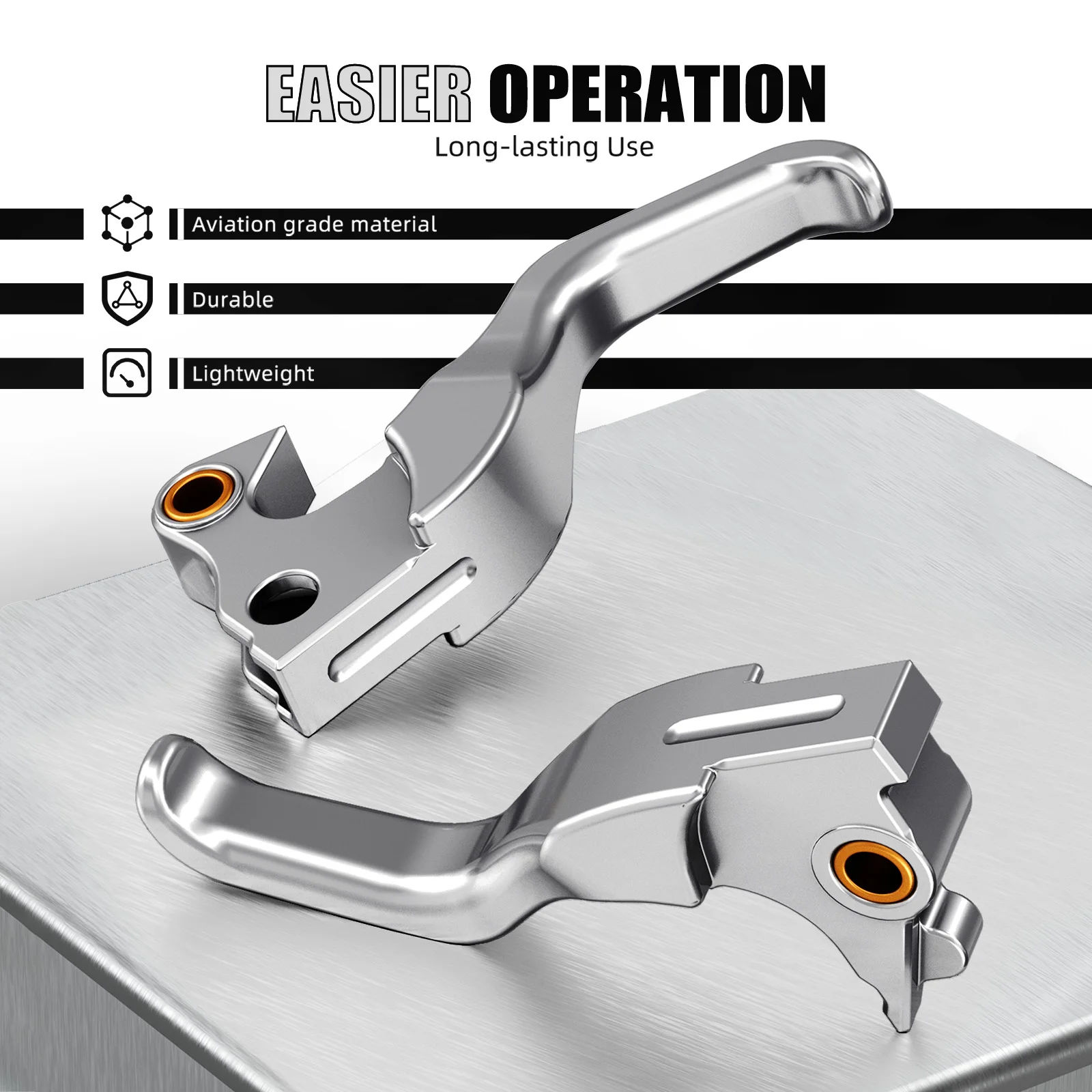 Für Harley Sportster 883 Super Low XL883L 2014–2020 kurze Bremskupplungshebel Sportster 1200 Custom XL1200C XL883N XL1200NS – Detail 17