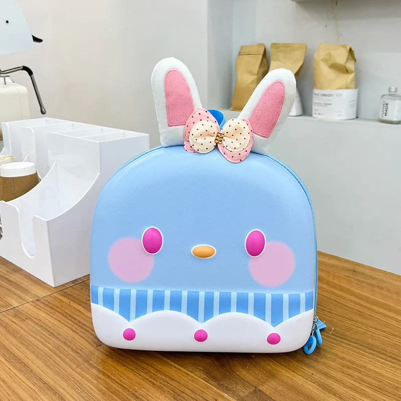 Girls Backpack Cute Rabbit Kindergarten School Bag Fashion Cartoon Shoulders Bag High-capacity Outdoors Travel Bag Kids Gifts