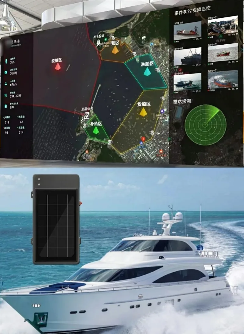 Solar  Tracker Waterproof Wireless  Tracker 4G Strong Magnet Single Axis Solar Tracker With Control System
