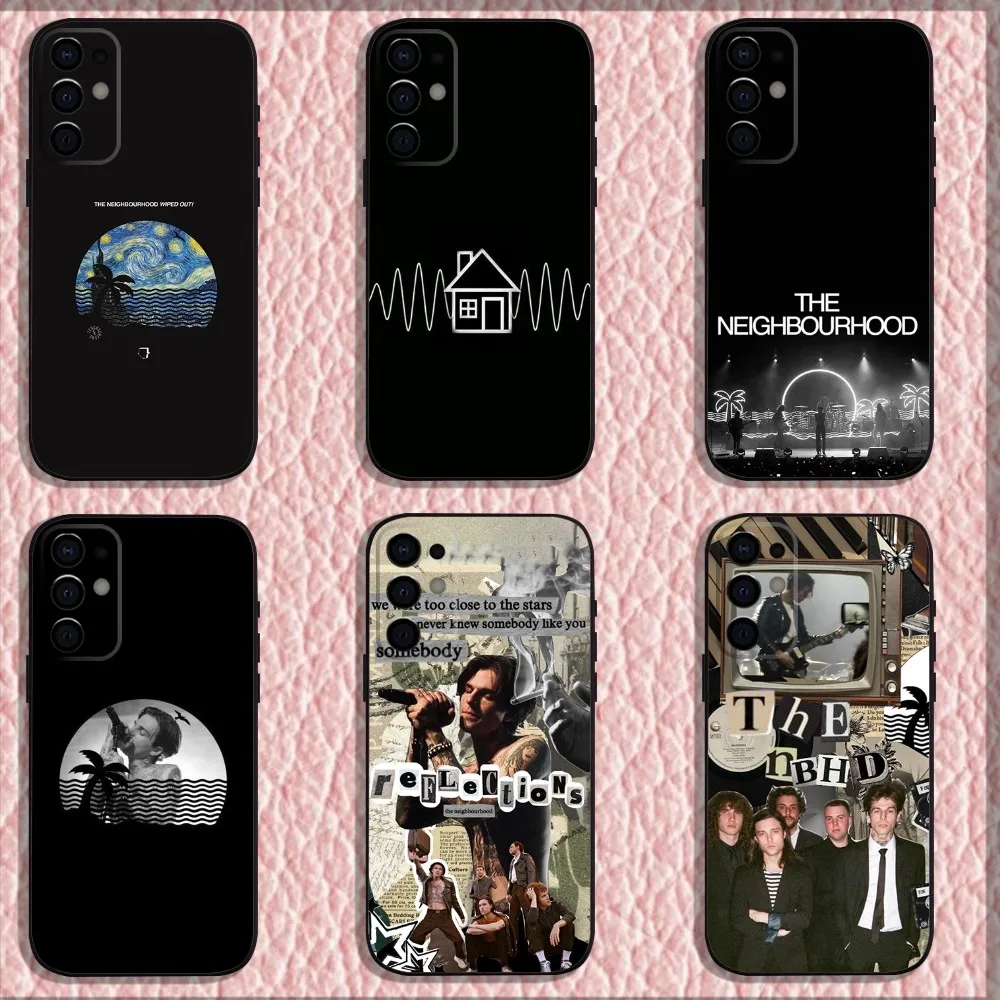 The N-Neighbourhood NBHD Phone Case For Samsung S24,S21,S22,S23,S30,Ultra,S20,Plus,Fe,Lite,Note,10,9,5G Black Soft Shell