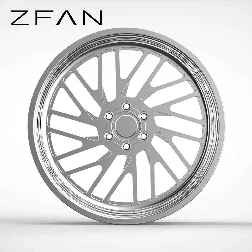 

ZFAN for Polish-made Matte Black New 25mm 24x12 24x14 26x14 8x6.5 8x200 Forged Custom Super Single-Wheel Pickup Truck Wheels