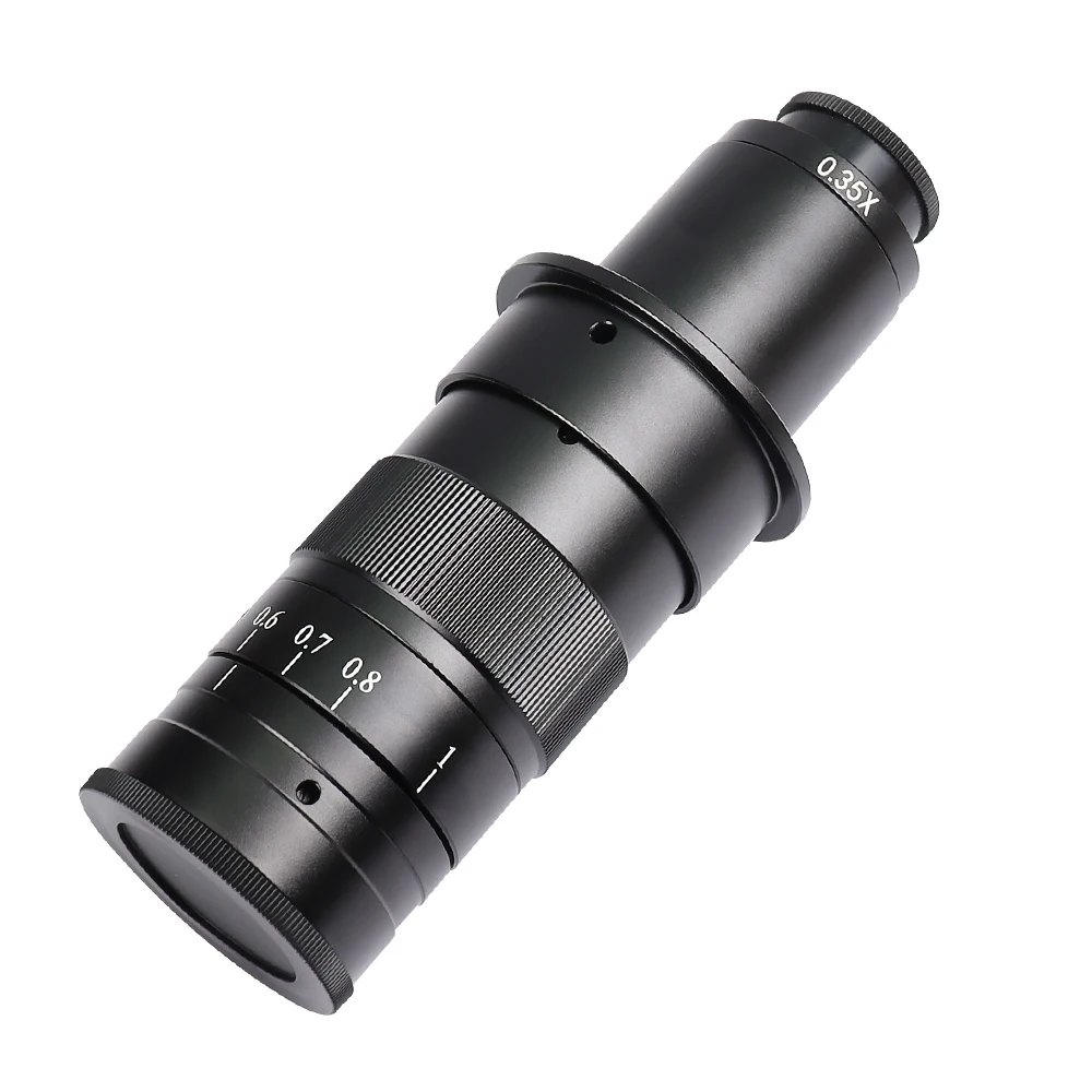 Adjustment of magnifying glass for industrial camera eyepieces 0.35x optical lens magnification C-mount