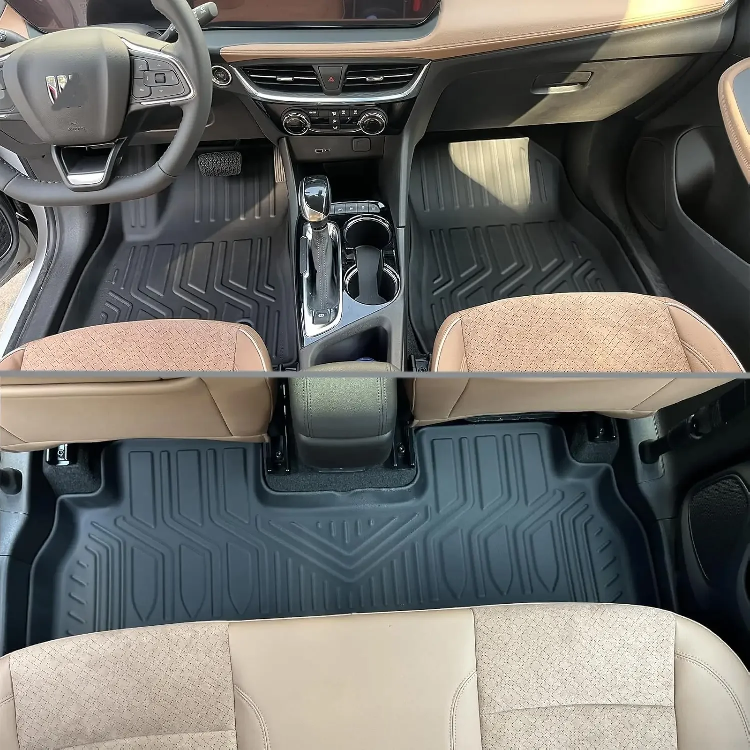 2024 2025 بويك إنكور GX جميع الأحوال الجوية TPE الحصير بطانية مقاومة للماء السجاد بطانات للحصير سيارة الصف الأول والثاني