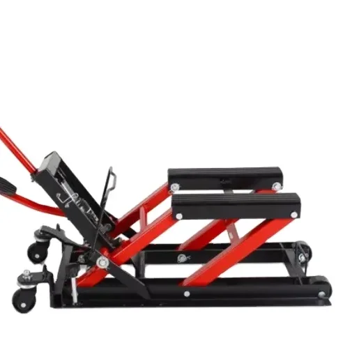 

Manufacturer Wholesale 1500LBS Motorcycle Lift High Quality Hydraulic Motorcycle Lift Stand